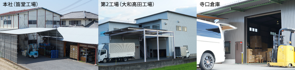 本社・第二工場・寺口倉庫